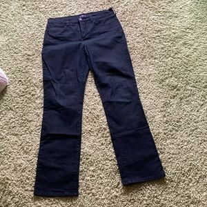 NYDJ, size 10, black jeans